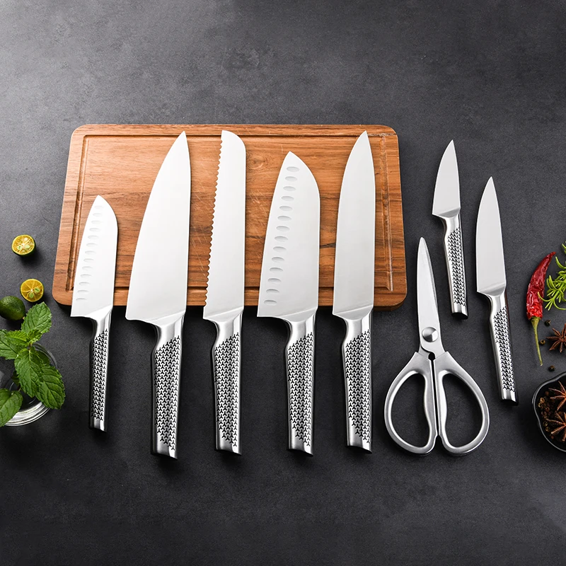 RUITAI New Arrival Patent Kitchen Knife Set Chef Sclicing Knife Stainless Steel Paring Knife
