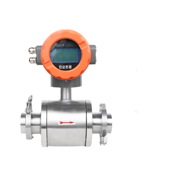 Расходомер смешанной кислоты жидкости с протоколом Profibus DP электромагнитный расходомер из нержавеющей стали