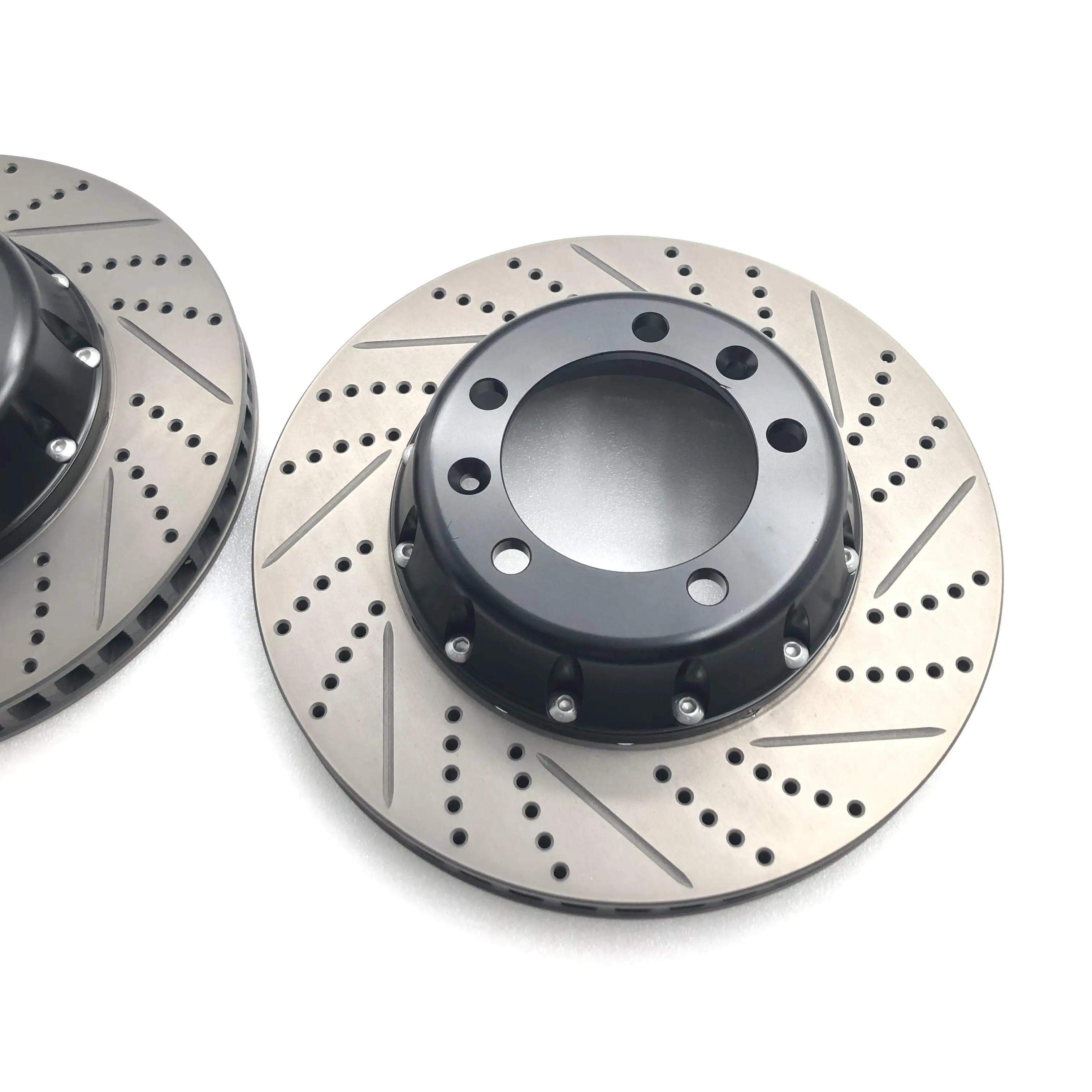 High-Performance Custom Stainless Front Rear Drilled and Slotted Brake Disc Rotor for Toyota f30 e36 e46 Mazda Audi A4 B9 New