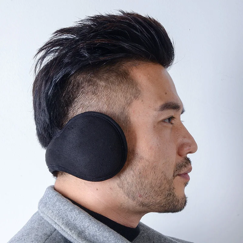 Fleece ear warmers earbag plush ear muffs cover winter warm ear protection earmuffs