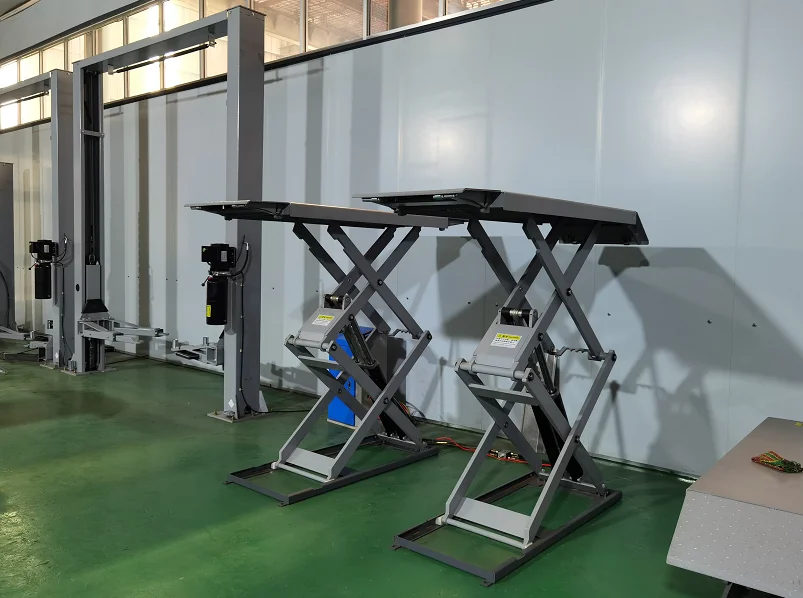 Дешевый автомобильный гидравлический автомобильный подъемник Электрический автомобильный ножничный автомобильный подъемник