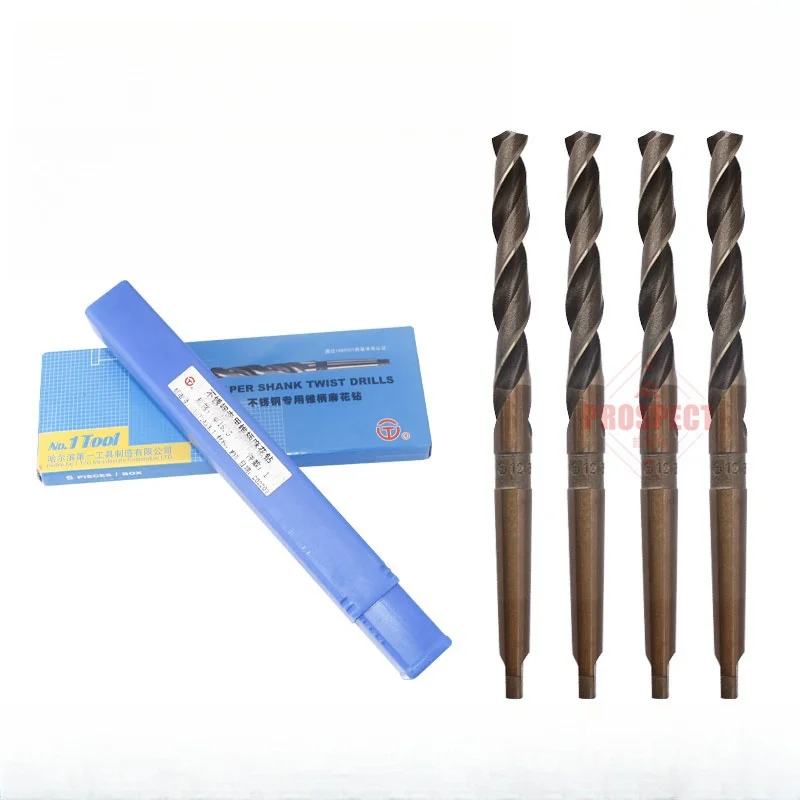 Special taper shank twist drill for stainless steel carbide drill bits for machine tools hss drill lathe machine tool HFMT