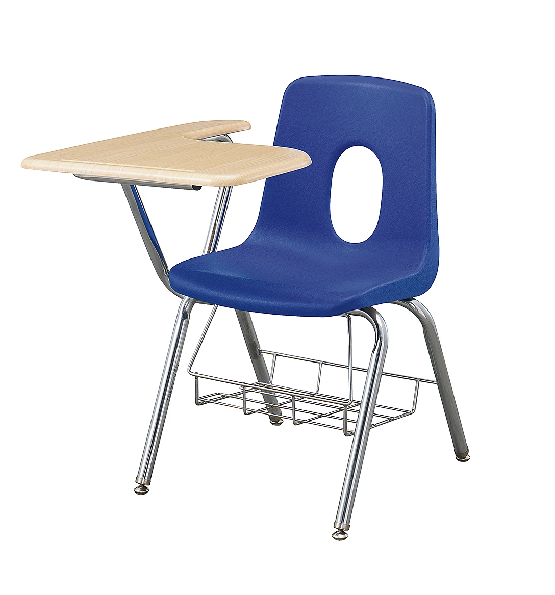 Wholesale School Study Meeting Lecture Chairs PP Plastic Chair  School Furniture Chairs With Writing Pad
