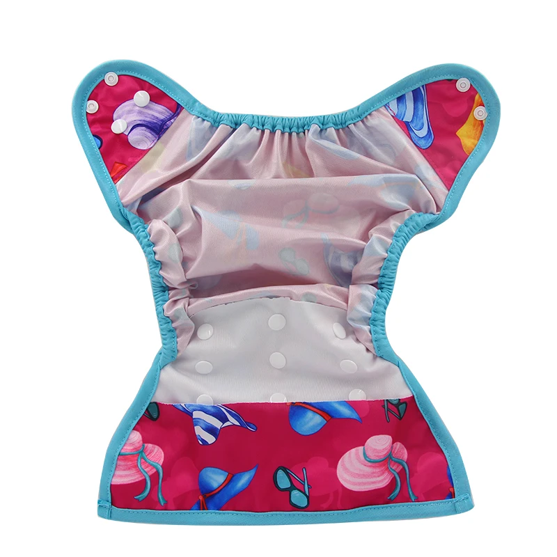 Ohbabyka Colorful Modern Cloth Nappies one size adjustable Reusable wholesale diaper covers