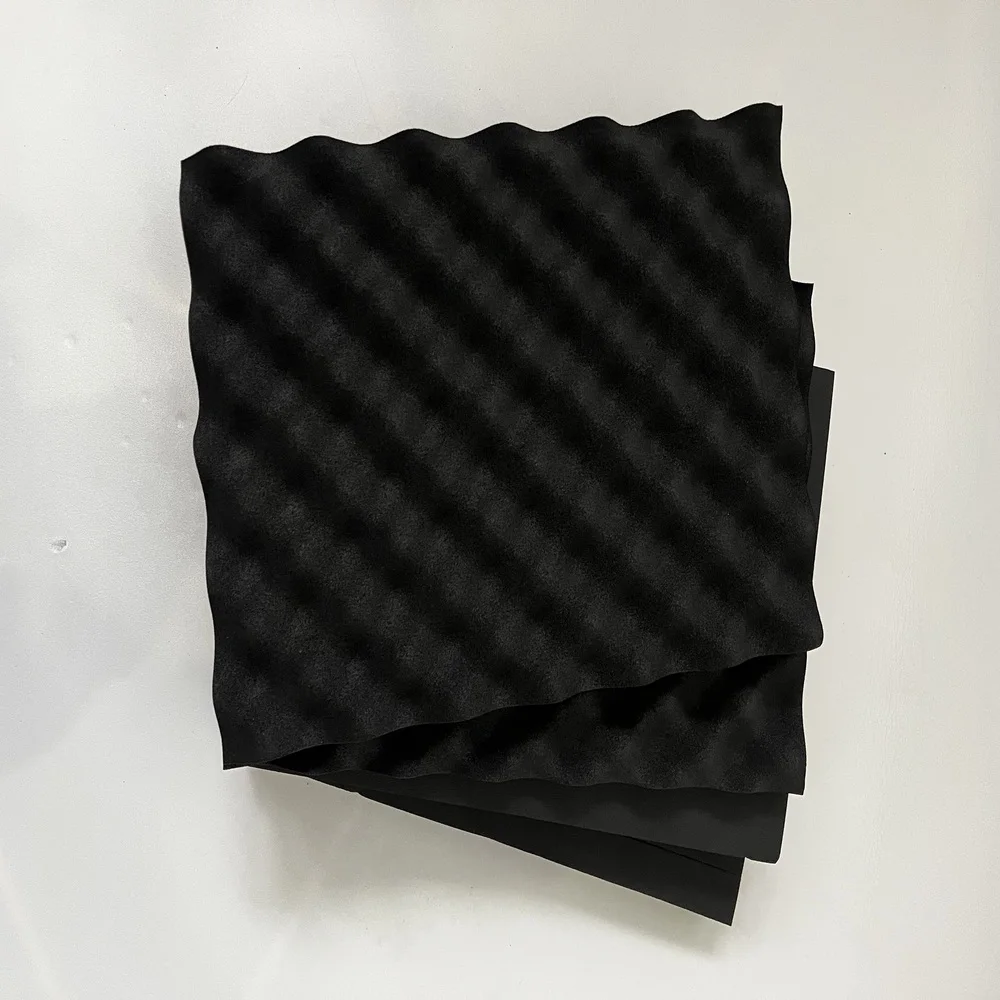 Rubber Foam In Roll Low Thermal Conductivity Close Cell Moisture Resistance Nbr/Pvc Rubber And Plastic Foam