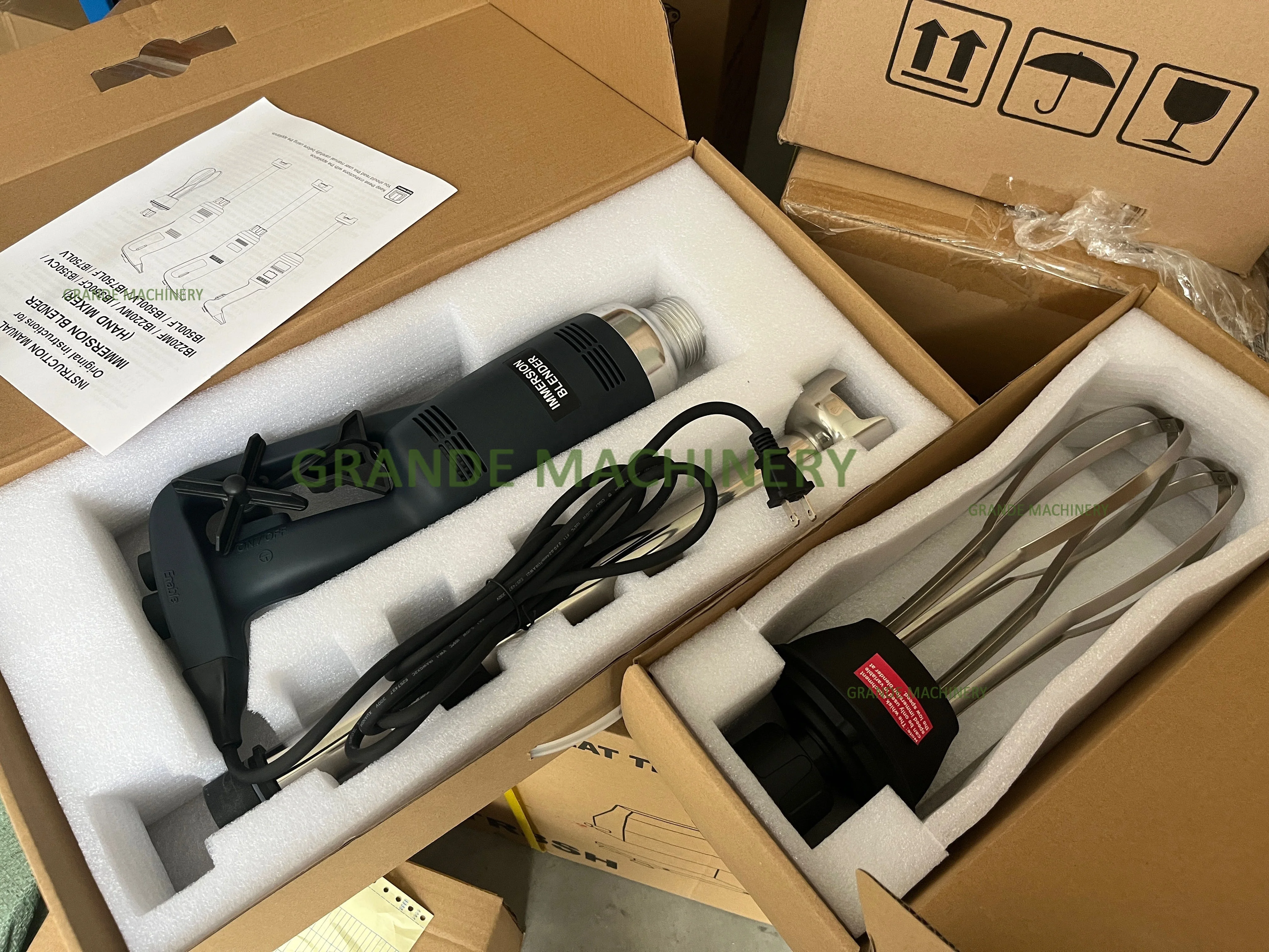 Multifunctional Commercial Handheld Food Mixer Commercial Milk Mixing Machine High Speed Blender Food Mixers for Kitchen Use