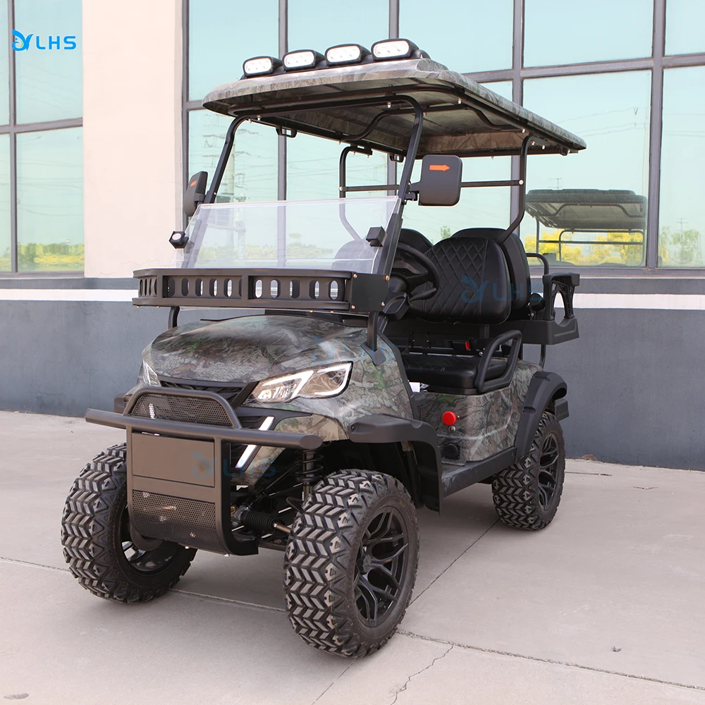 Top quality electric vehicle club car electric push golf cart motors lot of horse power Chinese club cart golf cart with bumper
