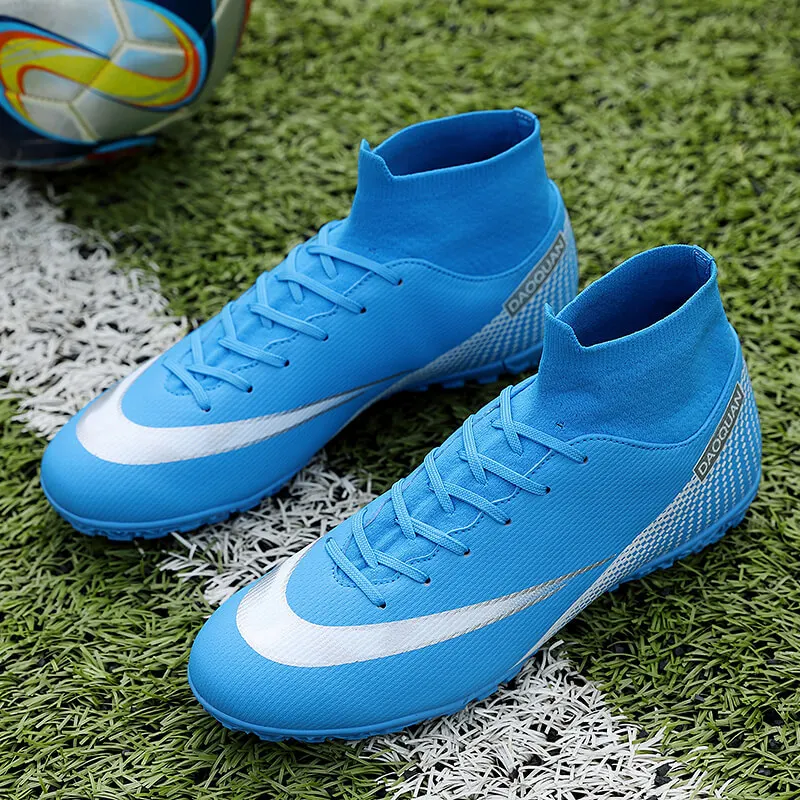 Wholesale hot selling football Shoes men and women broken TF nails adult spikes children training shoes Other Trendy Shoes