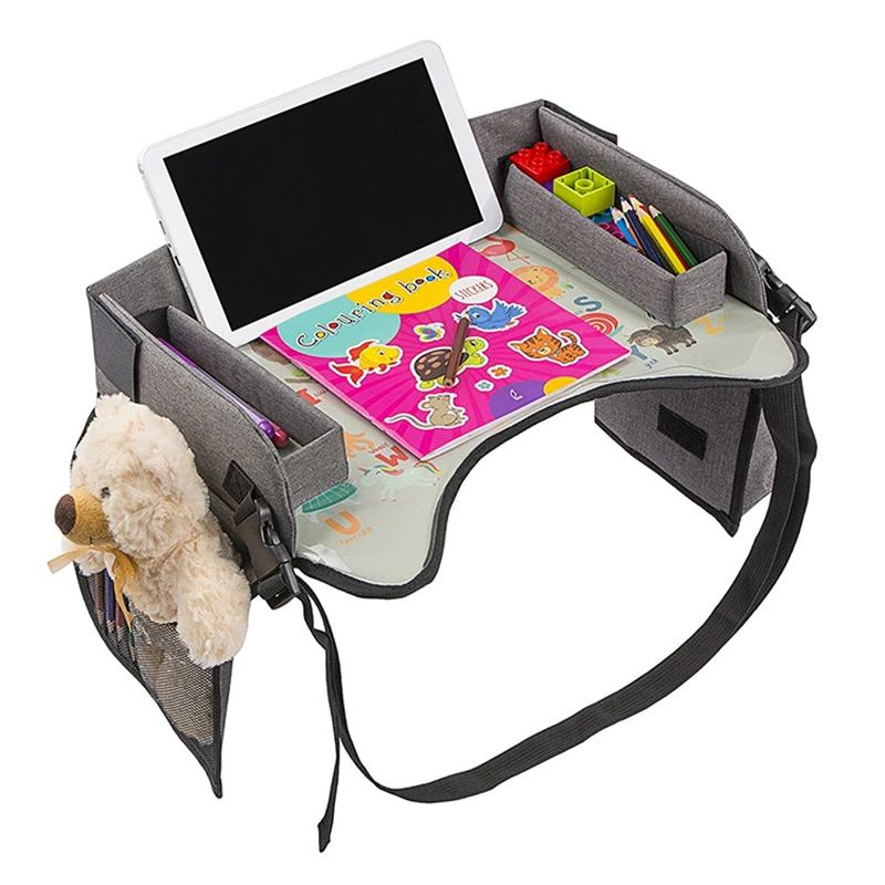 Factory New Designer Portable Folding Activity Children Seat Table Stroller Car Travel Kids Play Tray