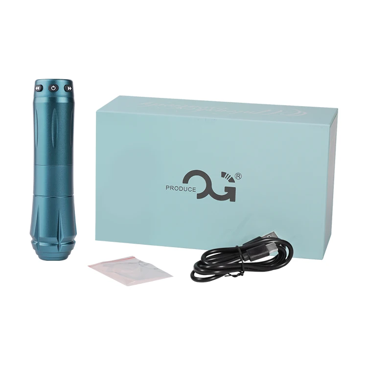 OG Produce Rotary Set Professional Complete Type Lone Cheap Coil New Gun Body Full Drawing 2.5Mm Machine Tattoo Wireless Pen Kit