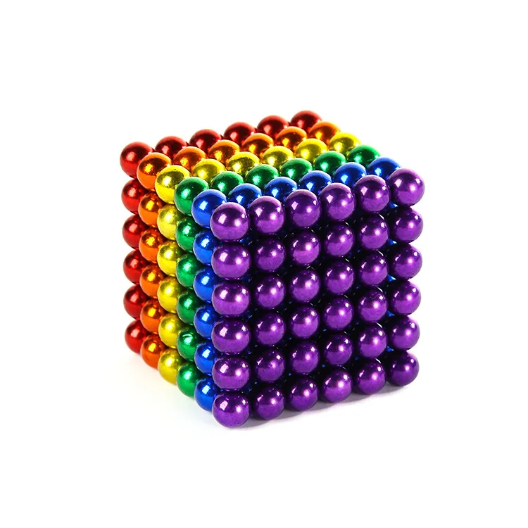 
Hot Sell Permanent Neodymium Magnetic Mini Balls 216/1000 Magnetic Cube Balls for fidget Toy 