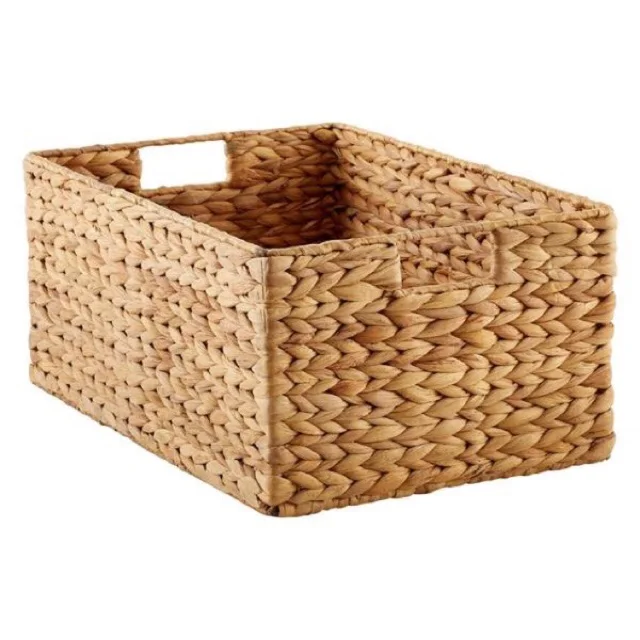 
100% Natural Straw Storage Basket - Natural Bamboo Storage Basket - Straw Basket Weaving Ms GiGi 0084974399971 
