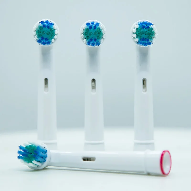 Насадки для электрической зубной щетки oral b Cross action и SB17A 4