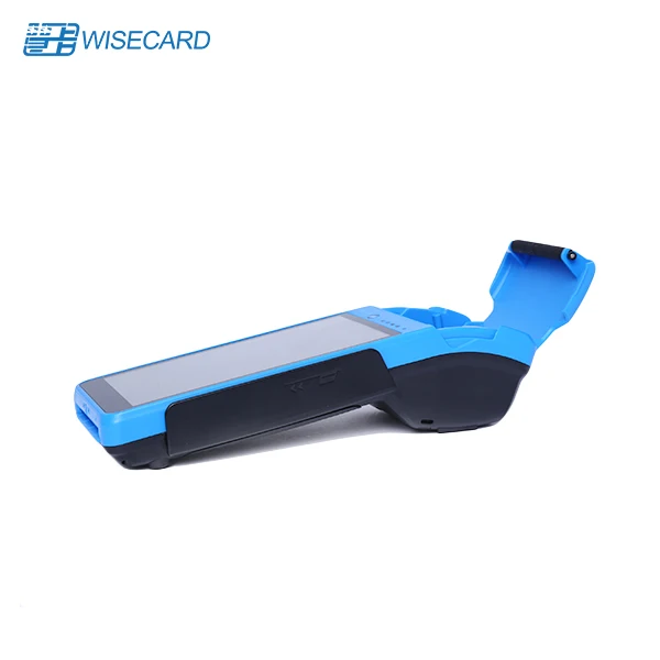 Wisecard T90 Android 12 Handheld POS Terminal with Touch Screen NFC Card Reader Biometric Smart 5.5inch POS Equipment