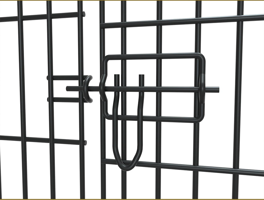 Pet Products 30 inches (75*47*57.5cm) installation-free foldable pet cage with toilet for home use for cats and dogs