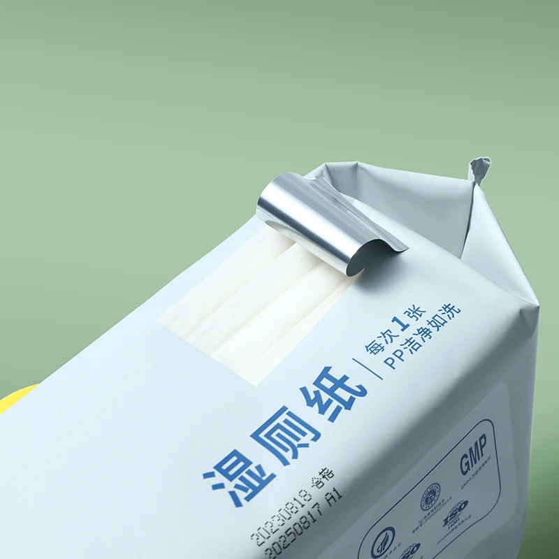 Pure water wet toilet paper composition is safe Durable Using Cheap Price Multifunctional No Scraps Moist Tissues For The Toilet