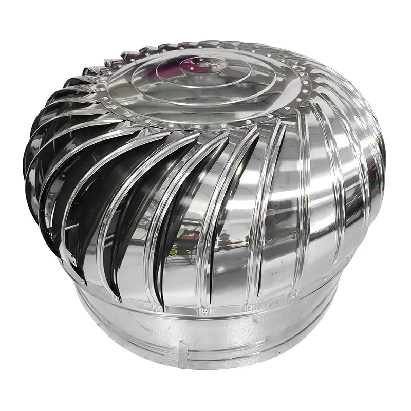
Roof Wind Driven No Power Wind Driven Powerless Turbine Ventilator Ventilation Fan Stainless Steel 