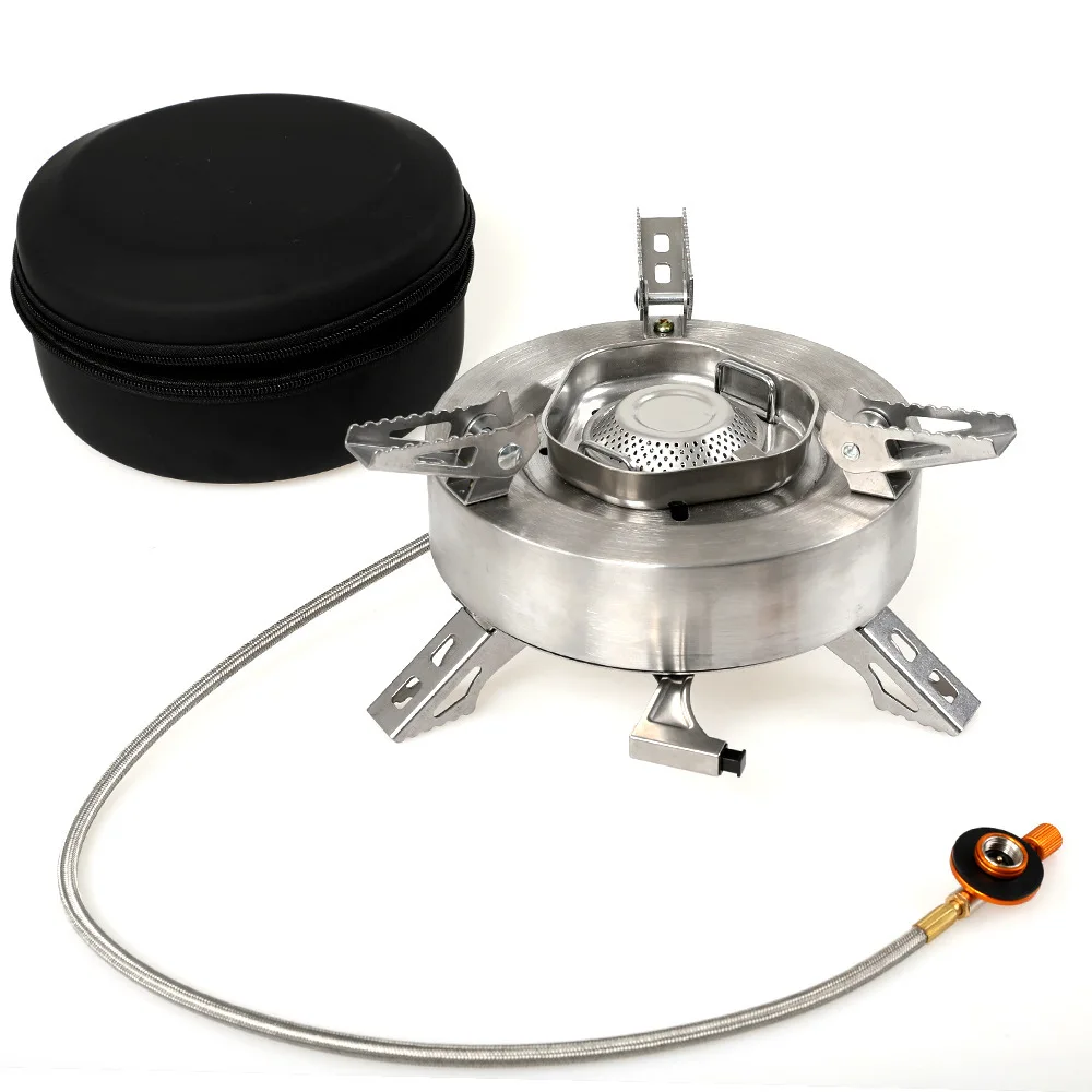 New Outdoor Picnic Split Type Gas Furnace Stainless Steel Blast Furnace with Inverted Head High Power