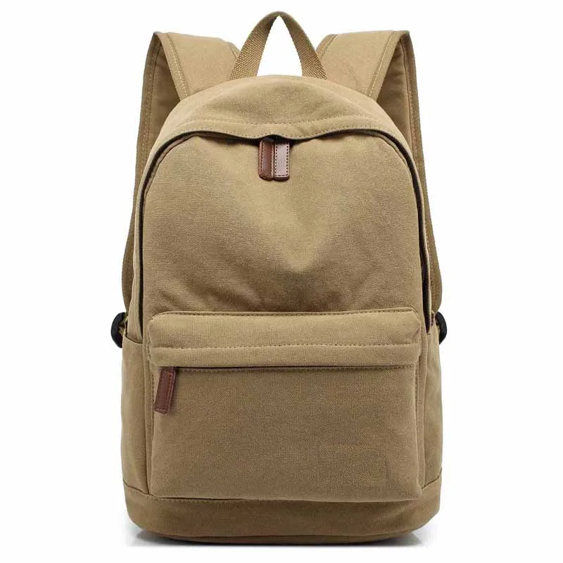 Casual Unisex Vintage Canvas laptop school college  Backpack bag