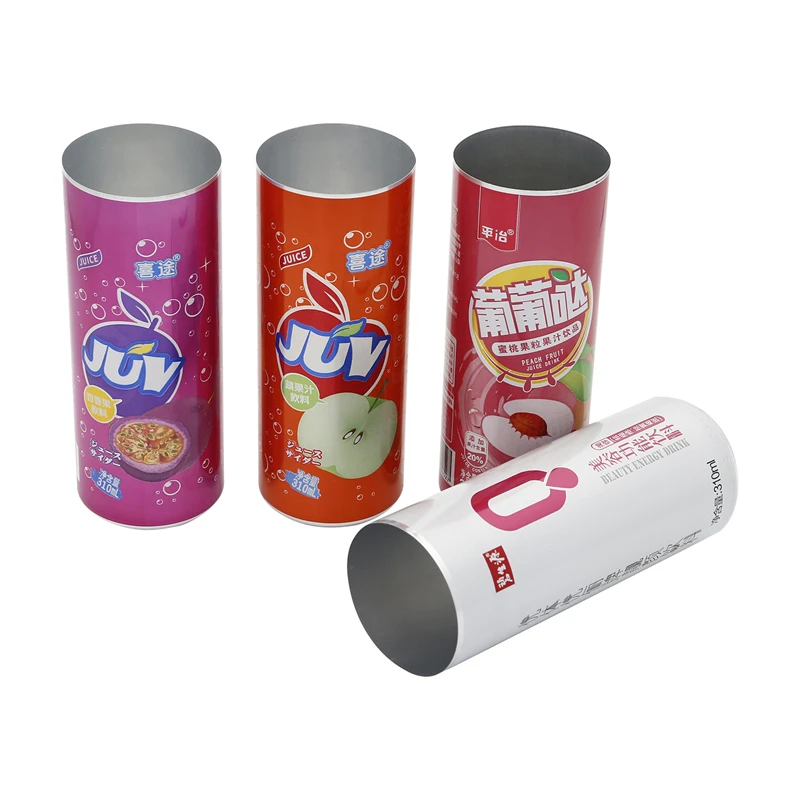 Factory Price Customized Sleek 330ml Empty Aluminum Beverage Cans