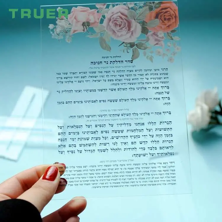 Пользовательские прозрачные акриловые сублимационные фото рамки меню стенд рекламные доски