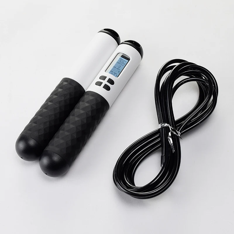Stainless Steel Bearing Cordless Skipping Rope Home Gym Fitness Electronic Counting Smart Jump Rope