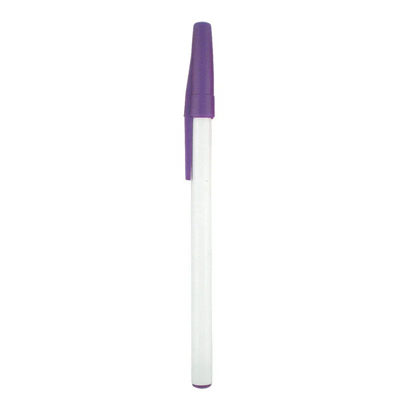 Advertising Simple Plastic Pen with Cap Promotional Cheap Ball Pen Cute  Gel Pen Plastic