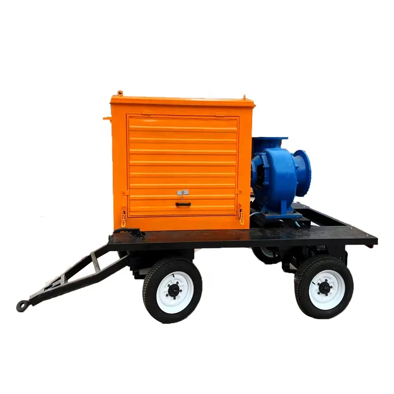 Centrifugal double suction diesel engine water pump 1100 m3/h outflow