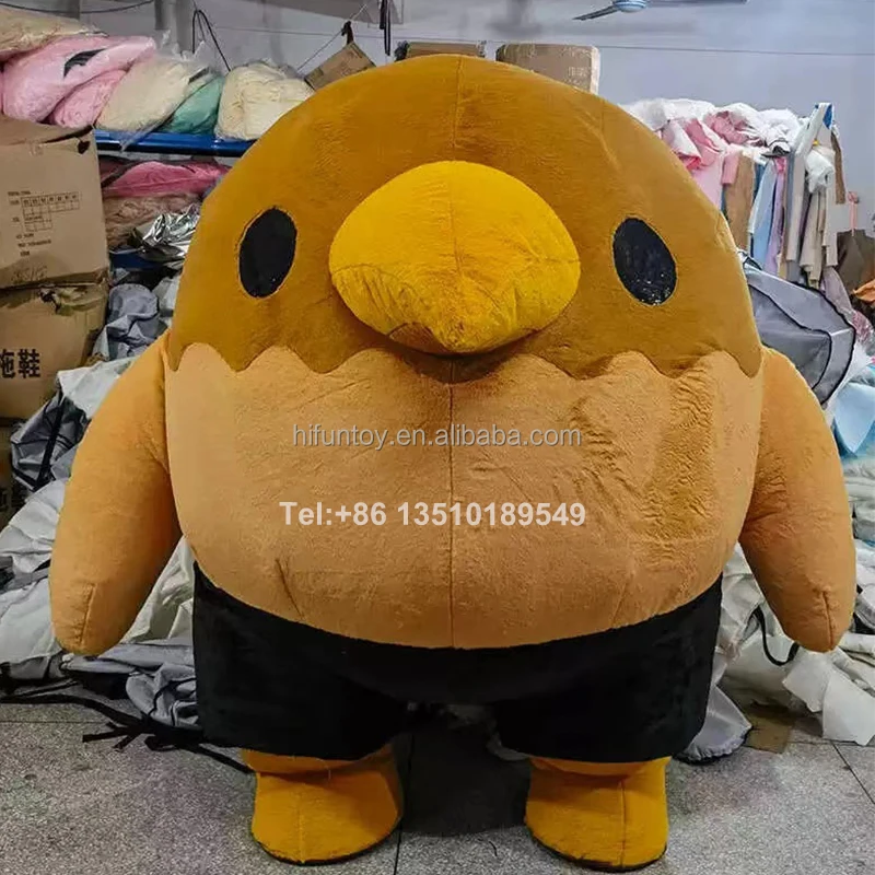 Funtoys Customized 2m Inflatable Bird Mascot Costume Fancy Dress Carnival Halloween Traje Mascotte Fursuit Cosplay For Adult