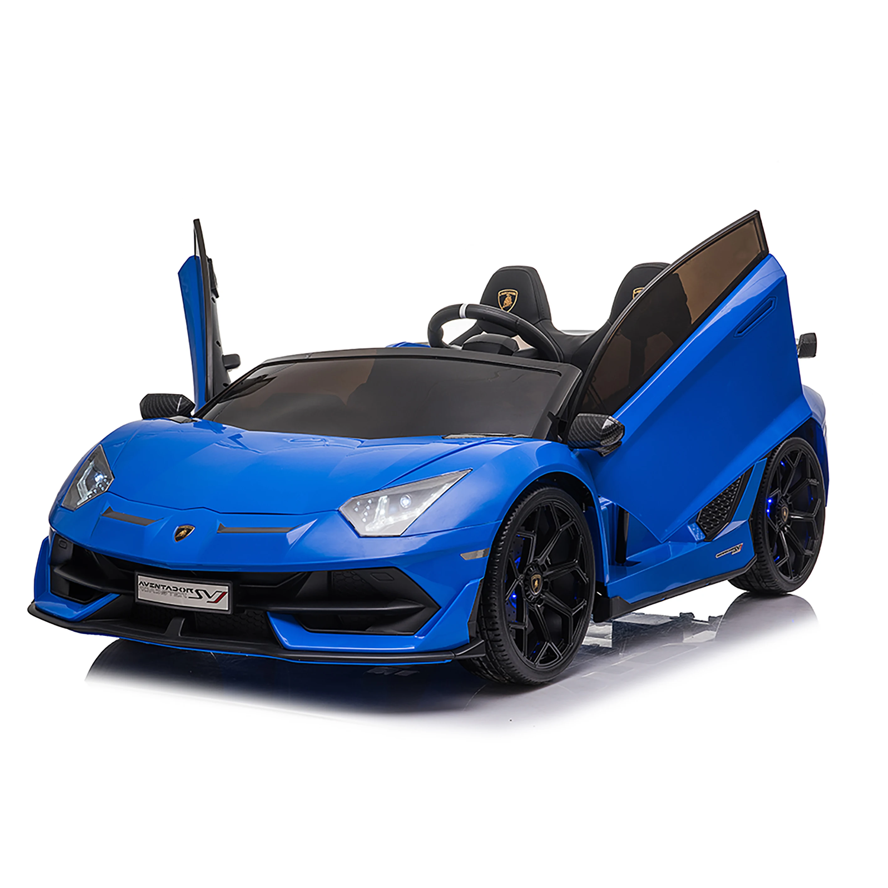 Лицензионный LAMBORGHINI шпандер SVJ, детский аккумулятор, Электромобиль, 24 В, для детей 8 лет