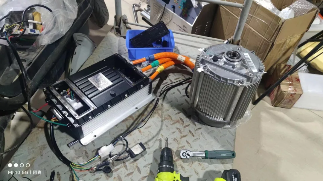 Wuling Hongguang Mini EV electric motor 20KW with control unit electric drive full ev conversion kit