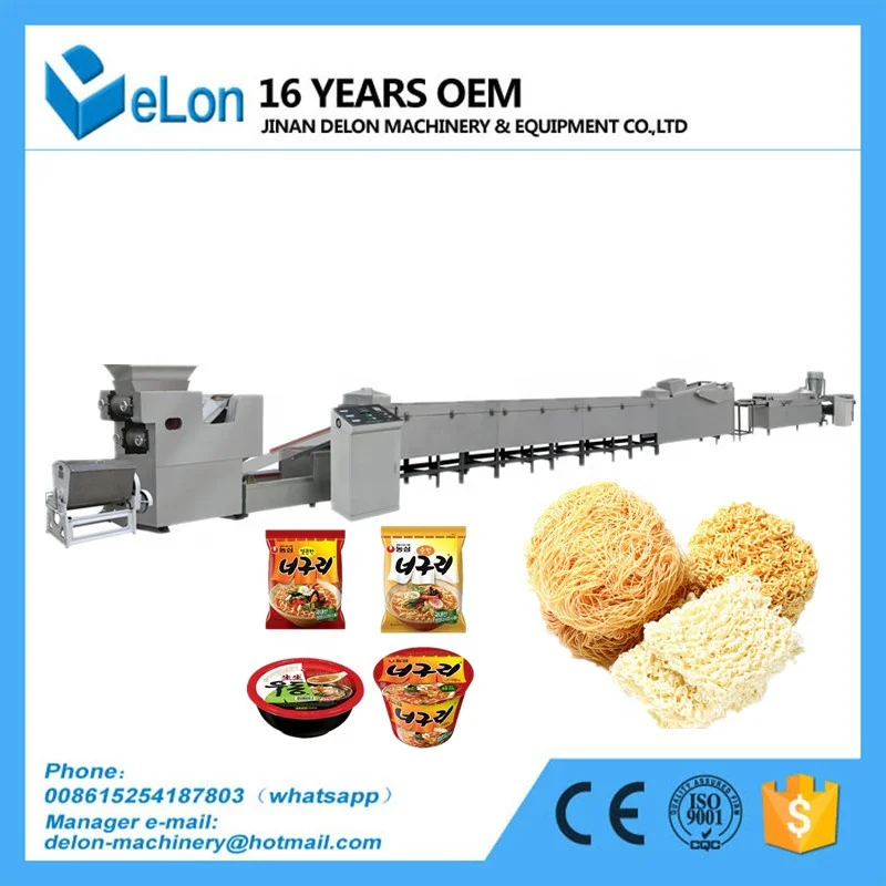 Automatic Corn Mini Instant Noodles Production Line