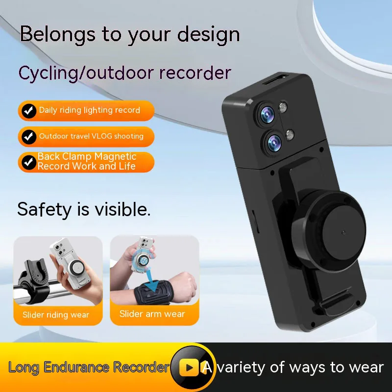 A3 Body-worn Camera HD Body Worn Camera 3000mah Battery Capacity Action & Sports Camera Accessories