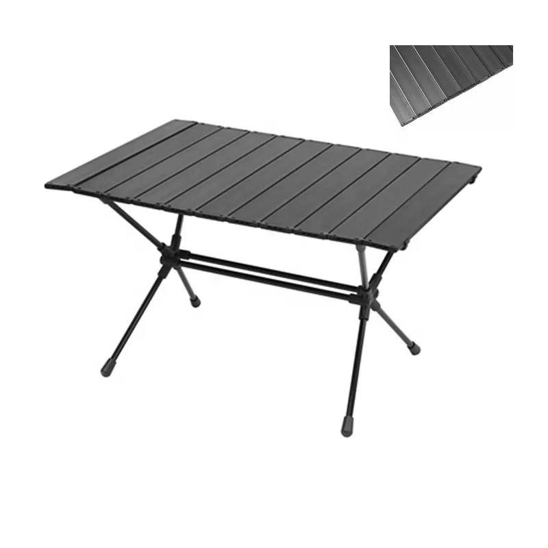 Factory price Ultralight Camping Furniture customized Folding beach dinner Table outdoor BBQ picnic table