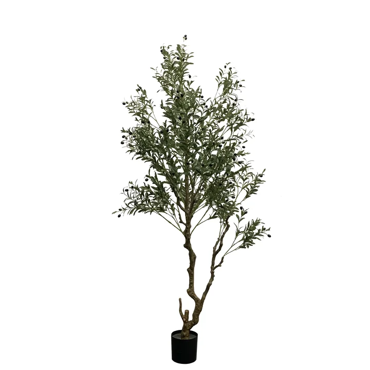 New Design 160cm Artificial Olive Tree Indoor Floor Decoration Faux Green Olive Tree For Garden Decoration