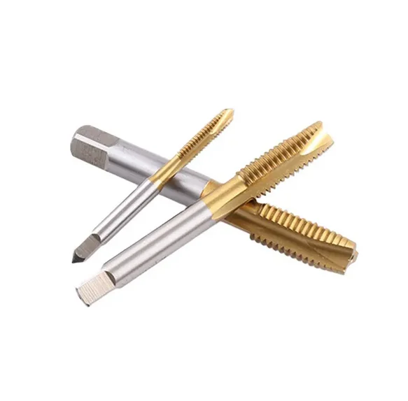 HSS 6542/M35/M42 Titanium Coated M2-M30 Spiral Point Tap HSS-E Tap Drill Bits Thread HSS Machine Tap