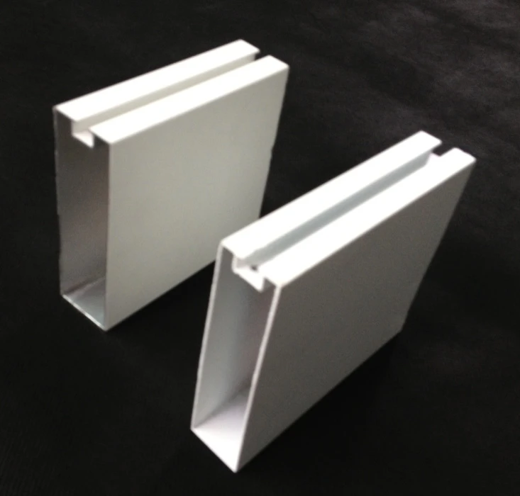 200mm Height Modern Metal Aluminum Box Baffle Ceiling application with parking