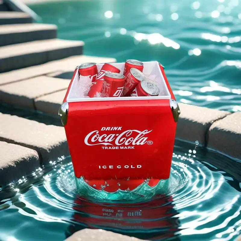 13 Liter Retro Stainless Steel Portable Multi-functional Cold And Warm Dual-Purpose Food And Beverage Insulation Hand Bucket