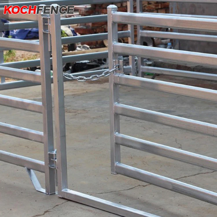 Farm Animal livestock fence cattle horse panels and corral gate