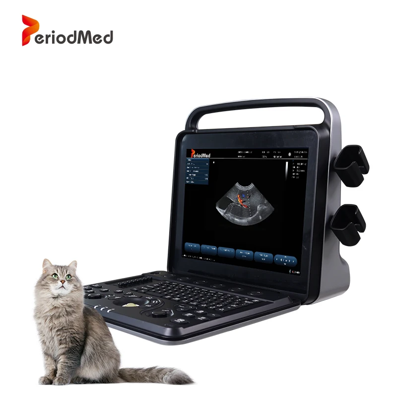 Periodmed hot sale color doppler handheld sonoscape trolley led screen  for veterinarian