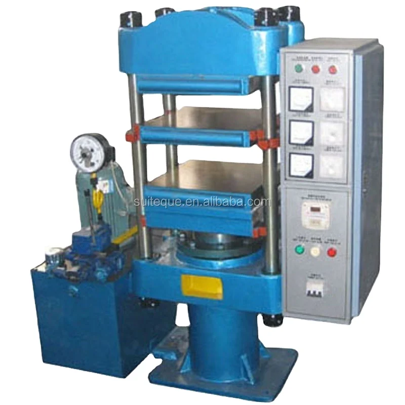 Platen curing press machine/ interlock rubber tiles hydraulic press / rubber floor hot molding press