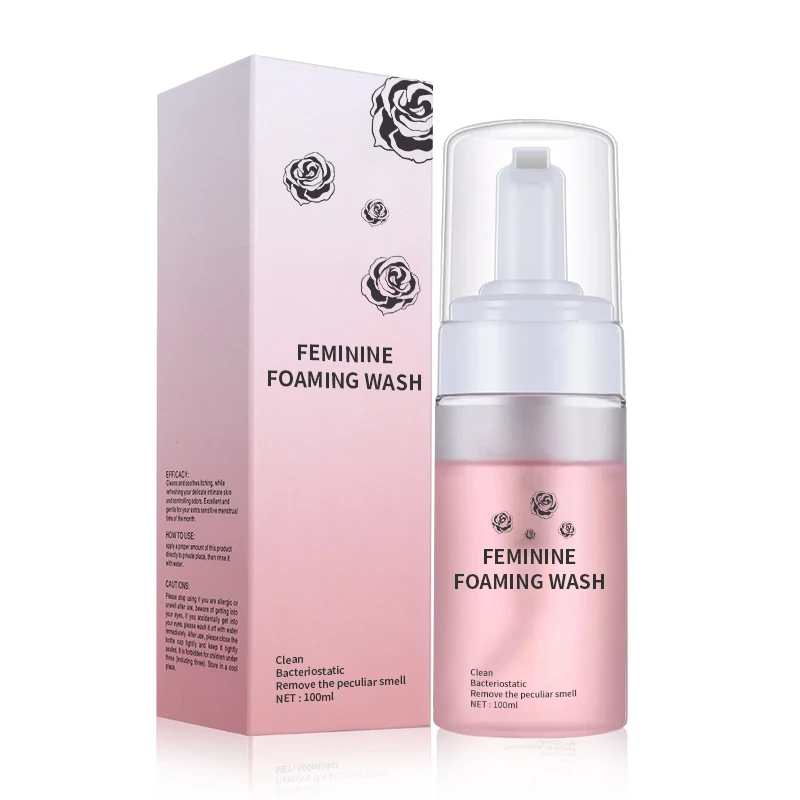 Private Label 100% natural organic feminine wash Intimate Vaginal Wash for Feminine Hygiene Wash Clean Yoni Foam