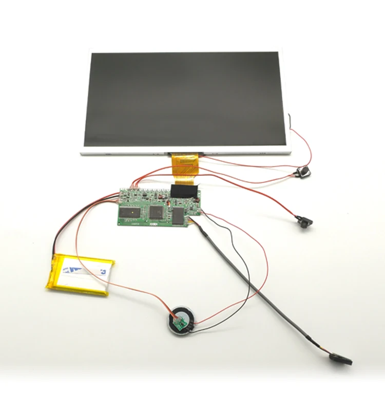 2.4'/2.8'/4.3'/5'/7'/10.1inch chinese homemade suppliers custom blank components video brochure module