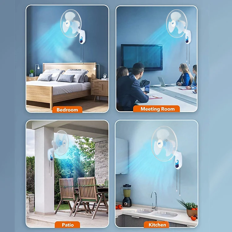 amazing remote control wall fan wall mounted fans with light