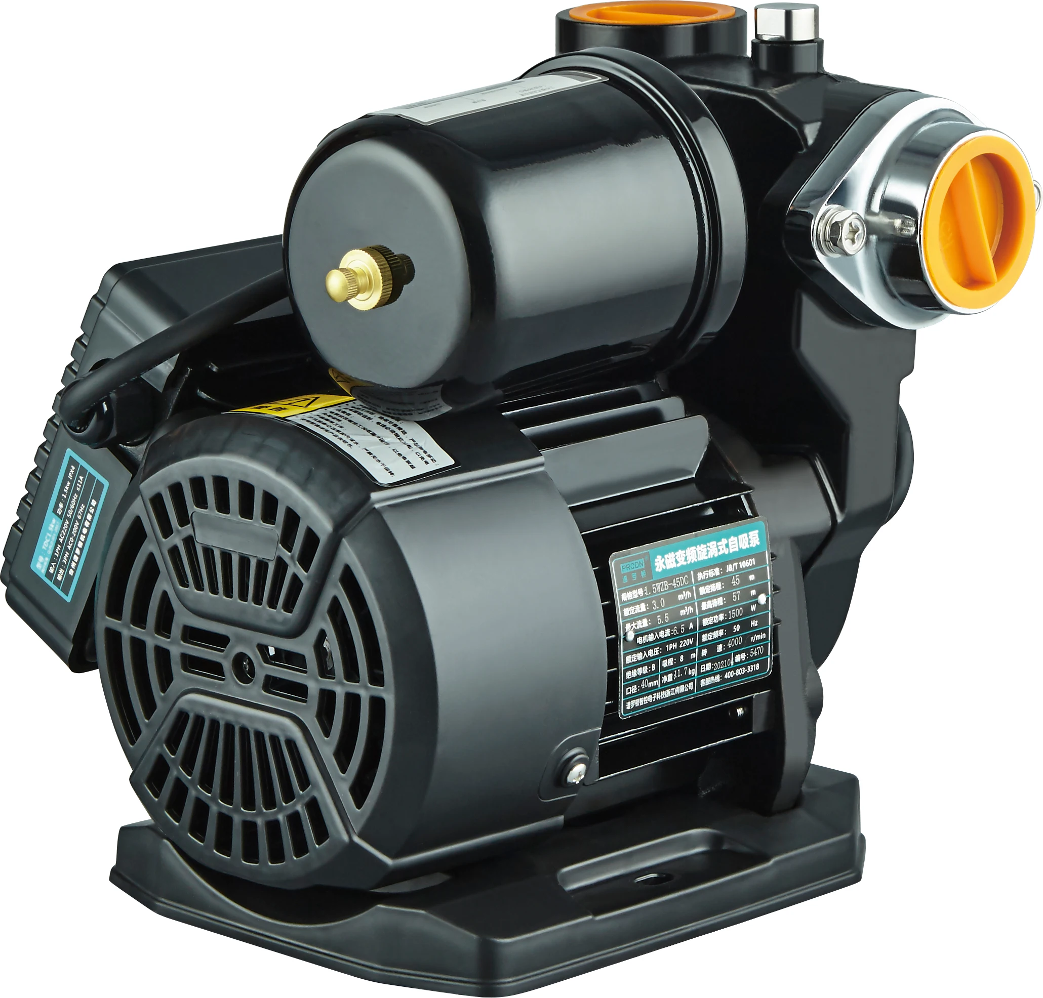 Durable Using Low Price Self Priming Intelligent vfd Water Booster Pump With Inverter energy saving domestic  pump for homepumps