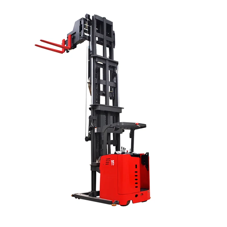 RED-LIFT 3-way pallet stacker electric stacker lift machine