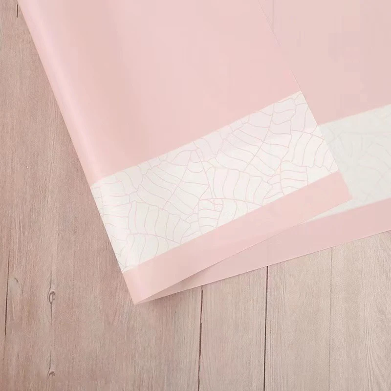 New Bouquet Wrapping Paper Floral Bouquet Paper Florist Supplies Packaging Paper for Wedding Gift DIY with Pattern Waterproof