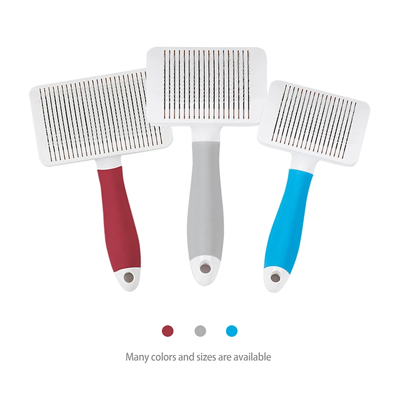 Pet Brush Self Cleaning Products Hot Premium  Pet  Grooming Fur Remover Tools for dogs and cats  Combs  Massage Brush