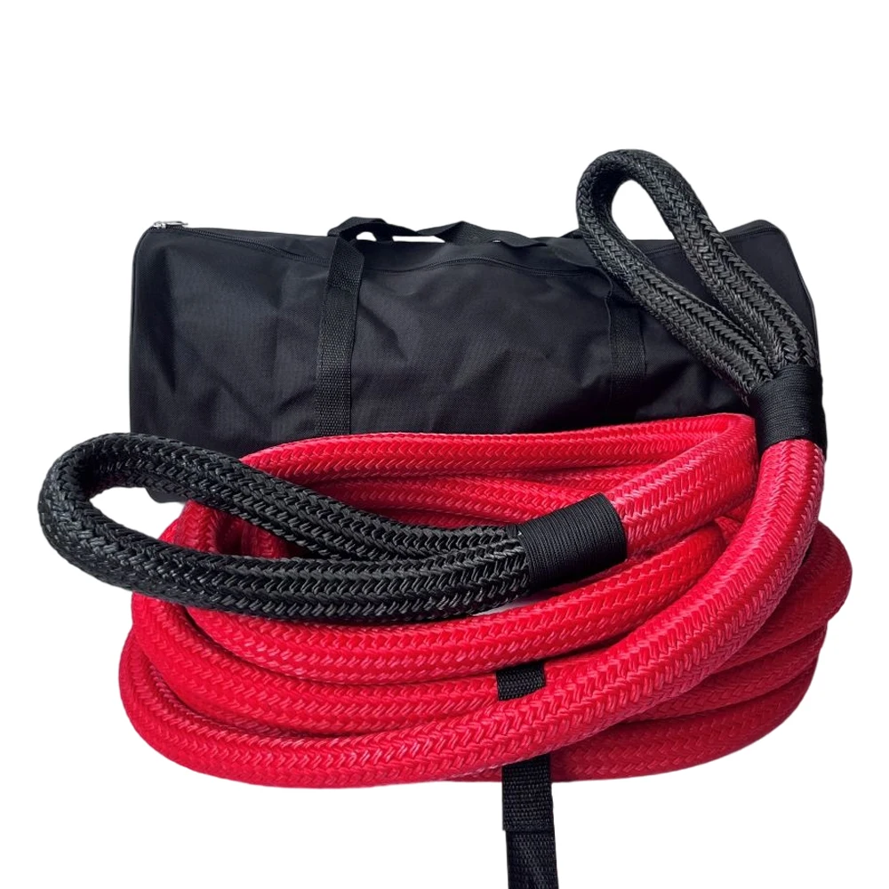 Hot selling High ductility strong power recovery stretch off-road trailer nylon tow rope