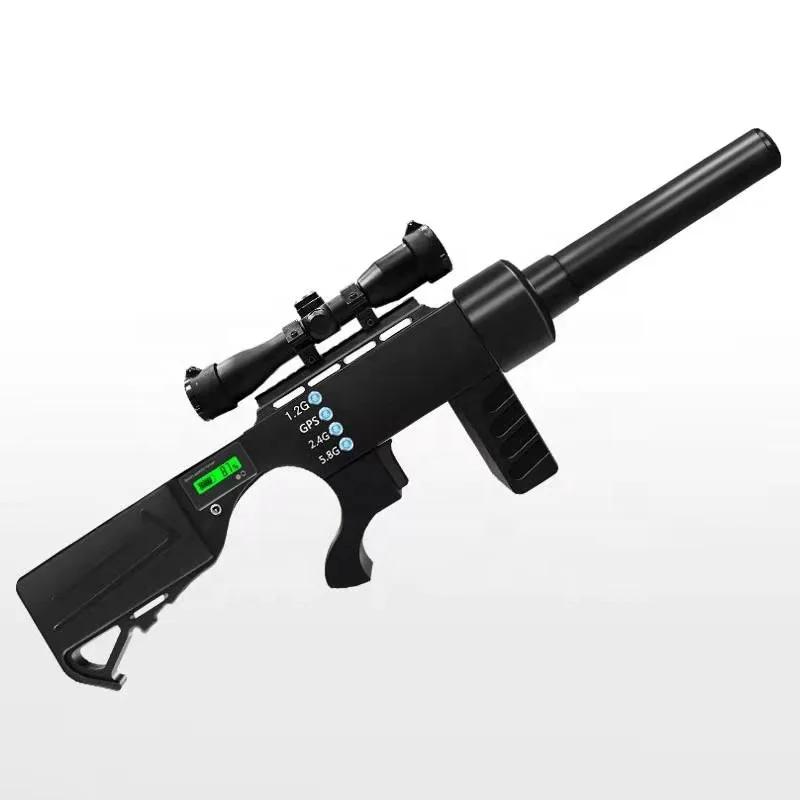 Дальние расстояния портативный Дрон обороны пистолет анти Дрон устройство